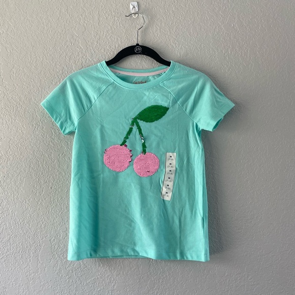 Kids Tee with Sequence Cherry Design - Picture 3 of 3